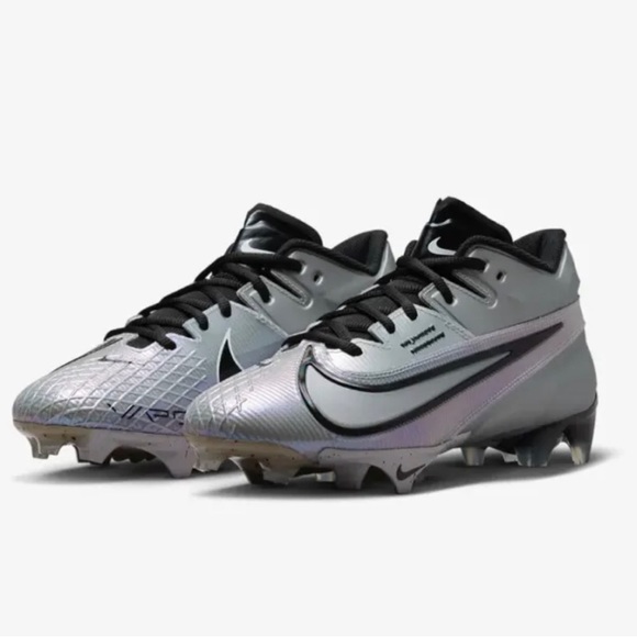 NIKE VAPOR EDGE ELITE 360 2 GREY FOOTBALL CLEATS MENS DA5457-002 NFL no box - Picture 2 of 11